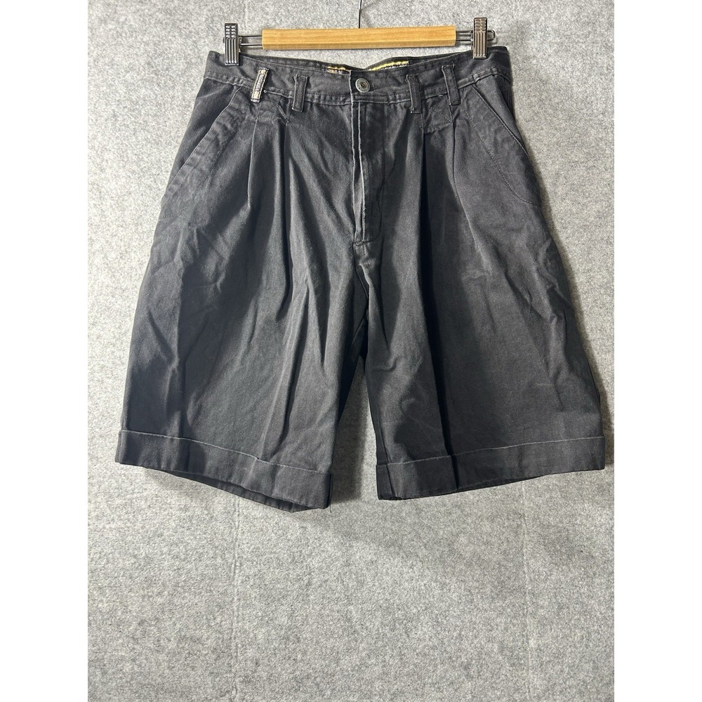 Vintage Point Zero Baggy Pleated Shorts Mens Size W32 Surf Preppy Beach 90s Y2K